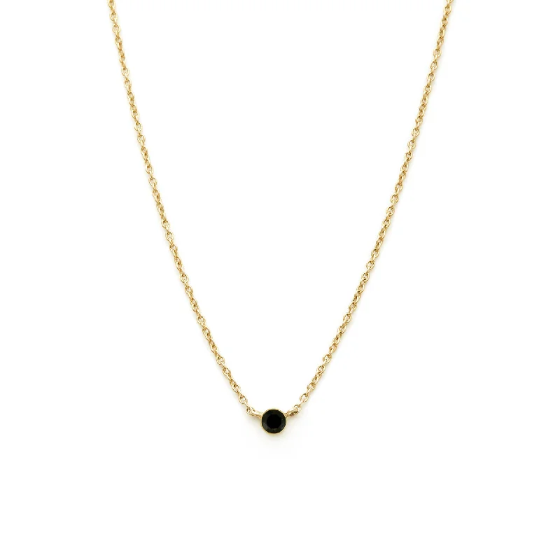 Ladies name necklace-Black collection Necklace 001