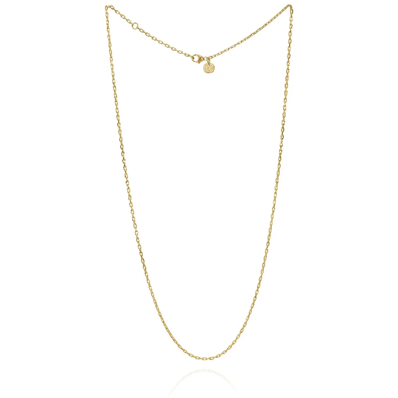 Ladies charm pendant necklace-Catena 18K Gold Necklace