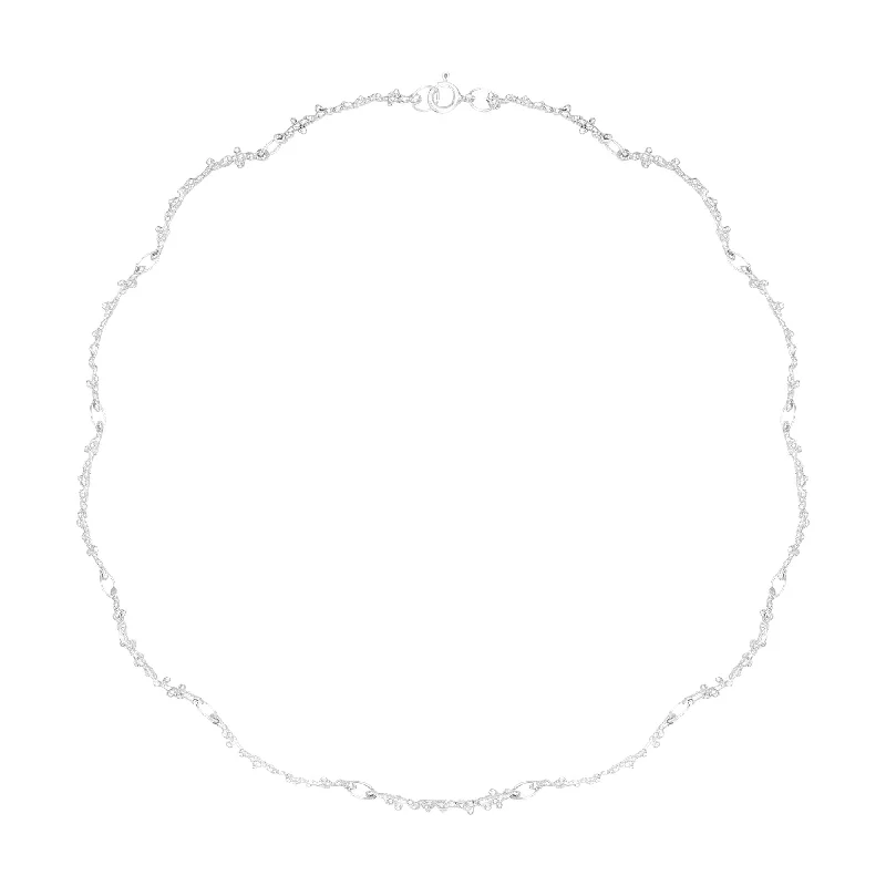 Ladies delicate necklace-The Seirios Silver Necklace