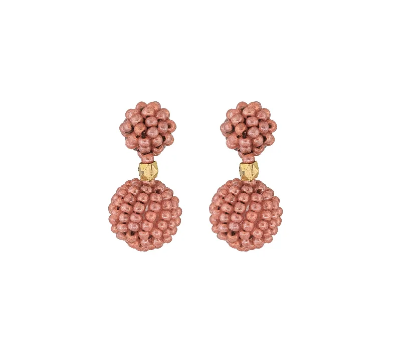 Ladies sapphire earrings-***NEW*** <br>The Waldorf Earring <br> Terracotta