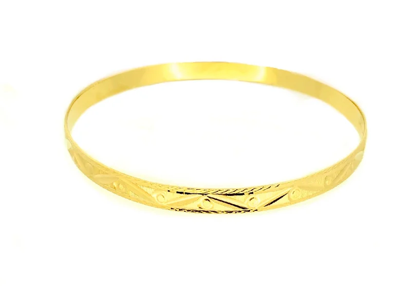 Ladies adjustable bracelet-Bangles Solid Gold