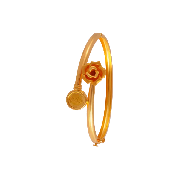 Ladies leather bracelet-22k Gold Bangles That Steal Your Heart