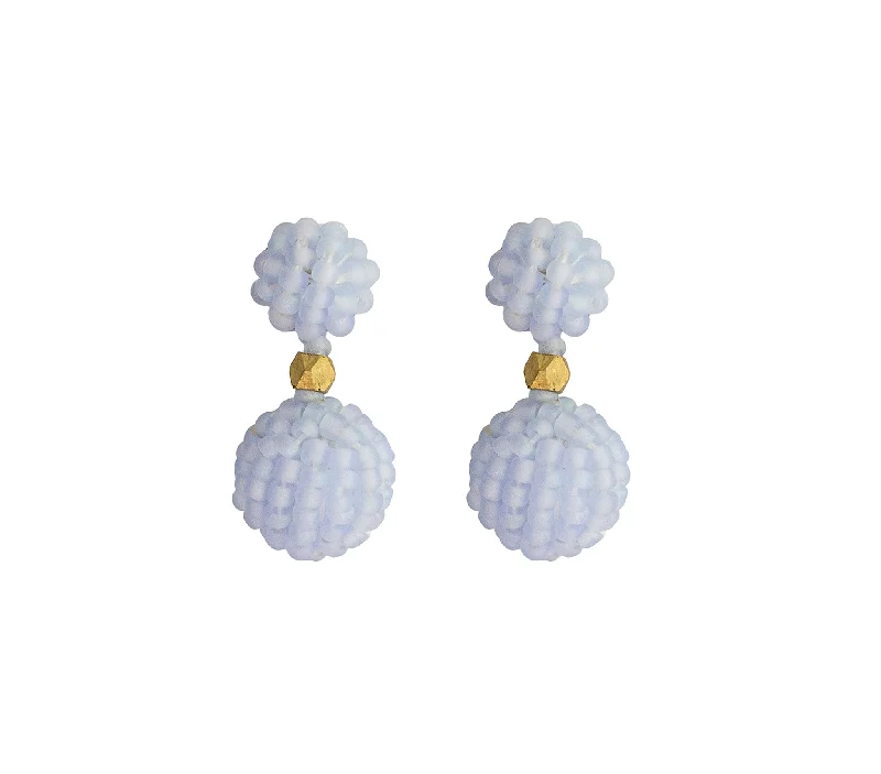 Ladies sleek earrings-<br>The Waldorf Earring <br> Sky