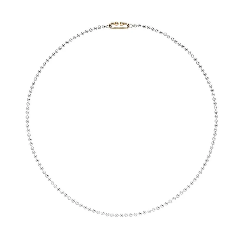 Ladies choker style necklace-Milkyway 18K Gold & Silver Necklace