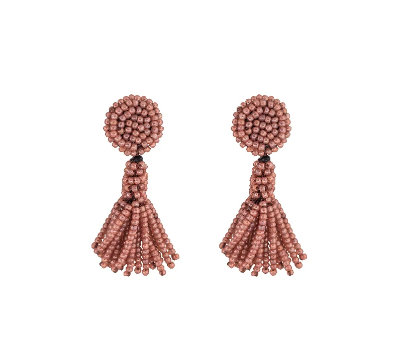 Ladies diamond drop earrings-***NEW*** <br>The Petite Finley Earring <br> Terracotta