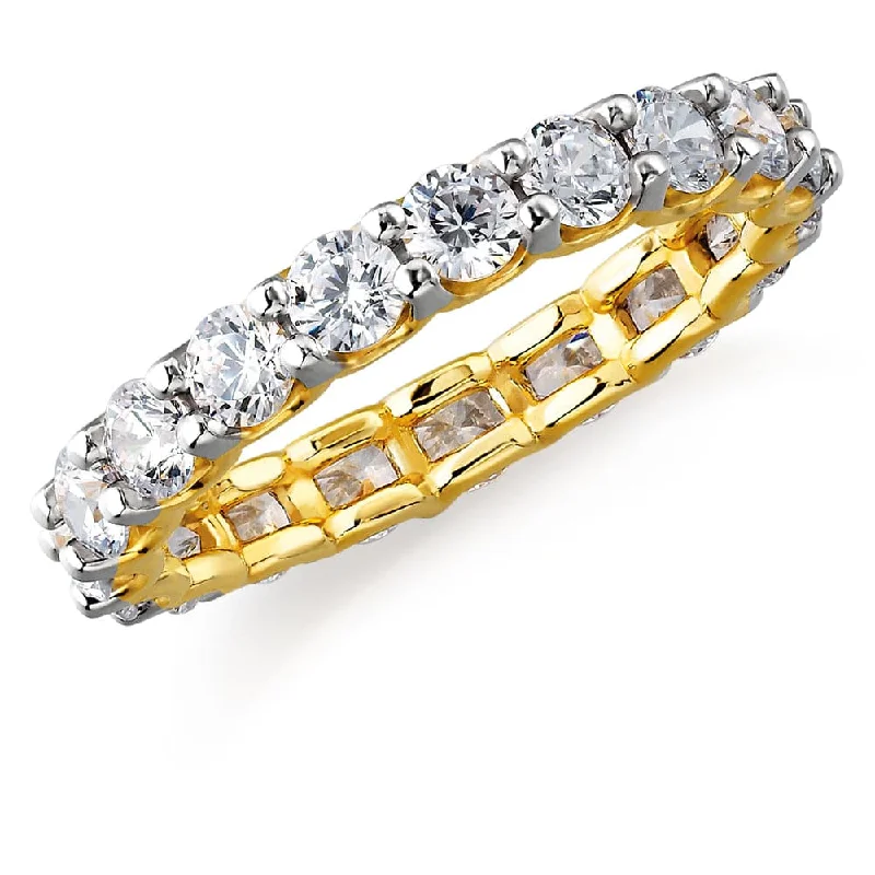 Ladies cocktail ring-3.4 ct. t.w. Eternity Ring