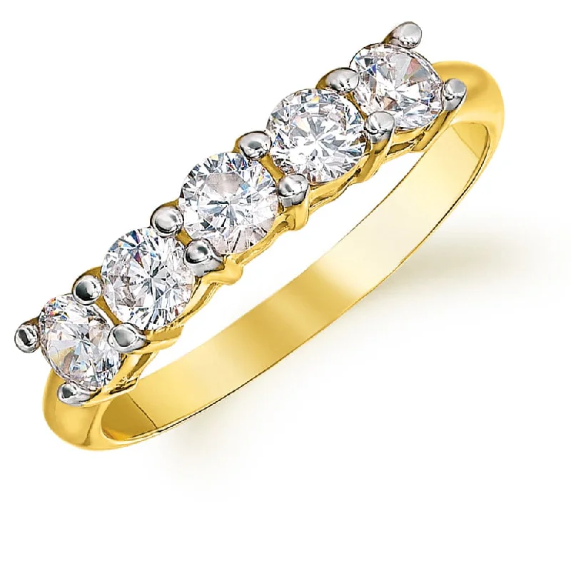 Ladies diamond accent ring-Grand Gesture Ring