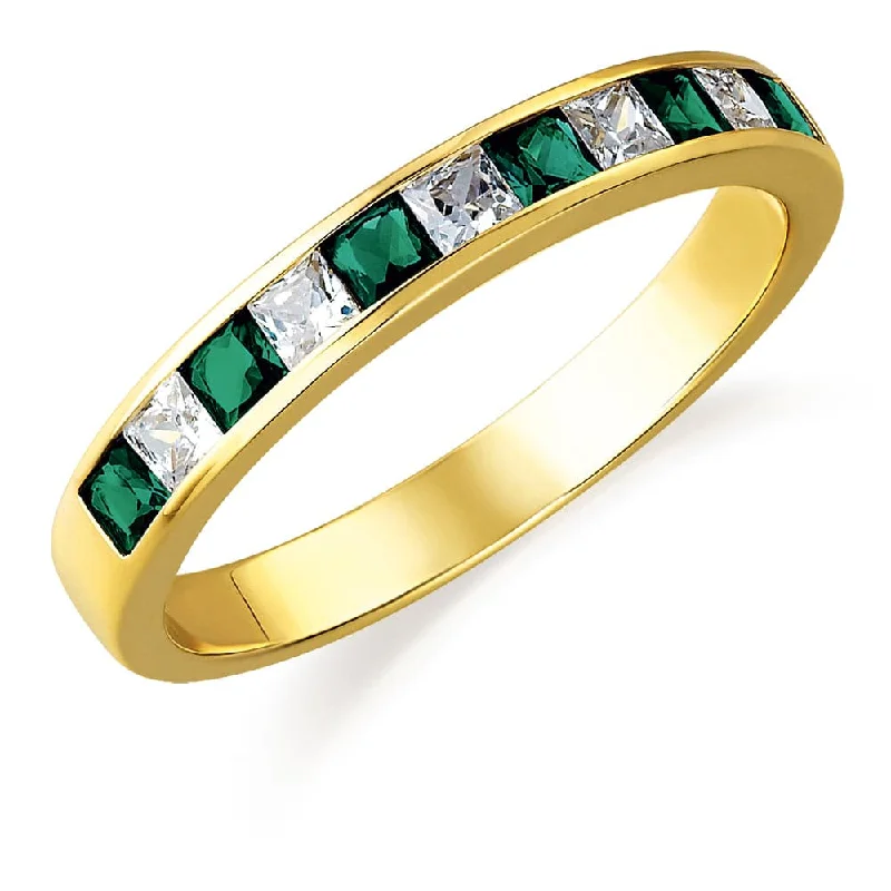 Ladies antique engagement ring-Rhapsody in Green Ring