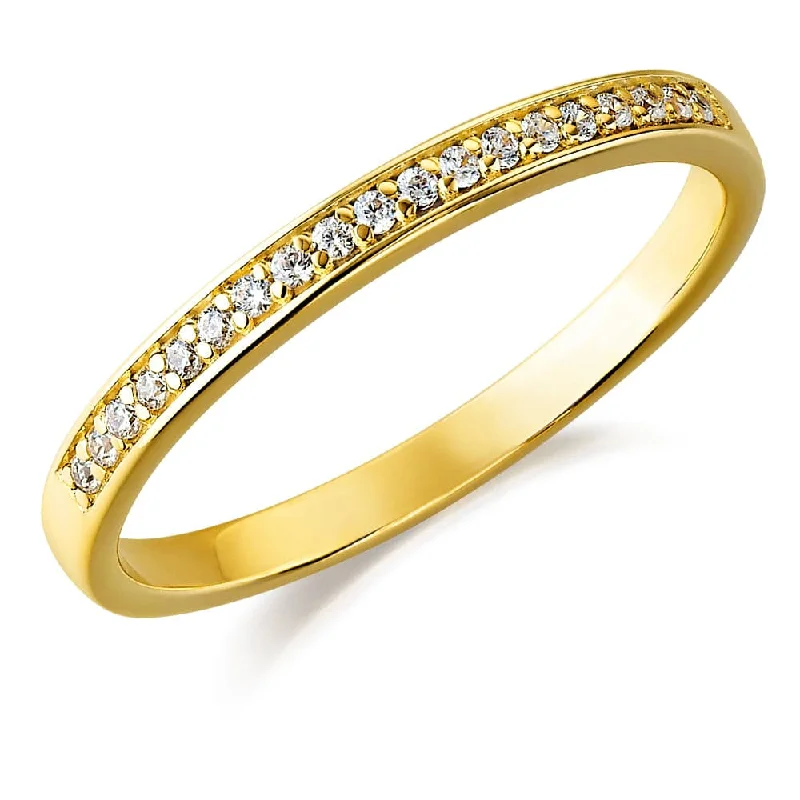 Ladies adjustable ring-Delicately Beautiful Eternity Ring