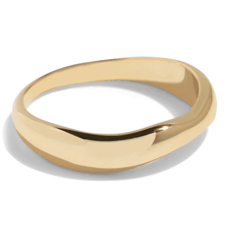 Ladies cocktail ring-THE COCO RING - solid gold