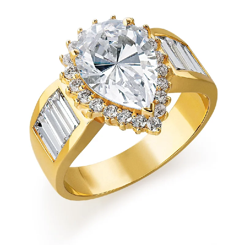 Ladies classic solitaire ring-The Judy Garland Ring