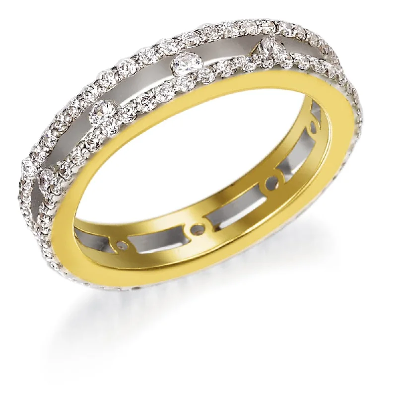 Ladies pinky ring-Enchanting Eternity Ring