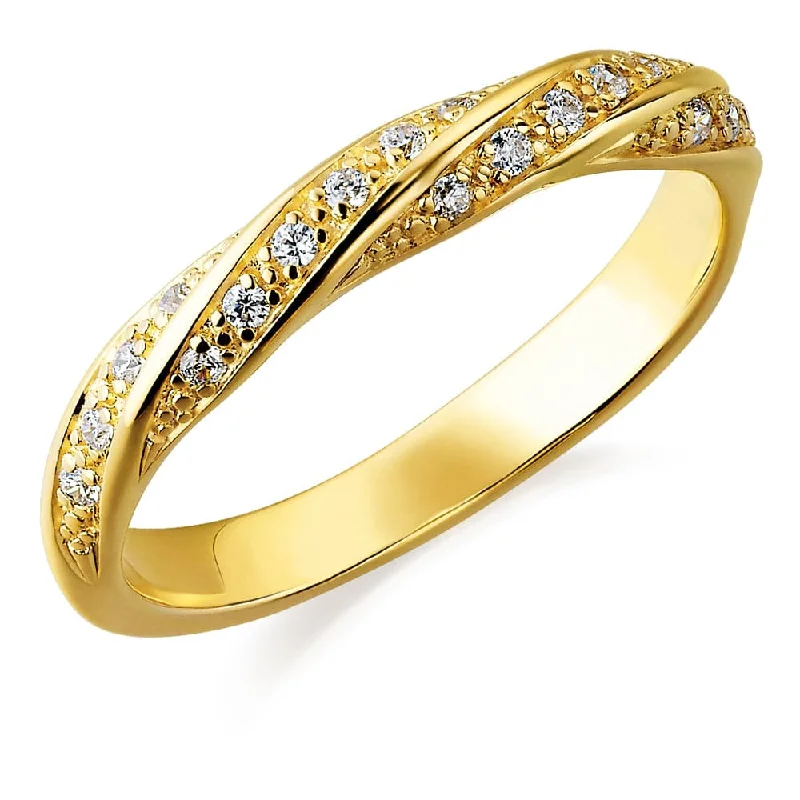 Ladies cocktail diamond ring-Juliette Eternity Ring