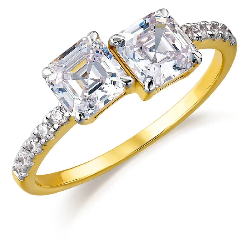 Ladies baguette diamond ring-By Your Side Ring